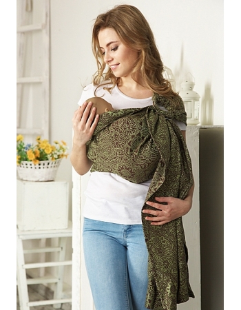 Слинг с кольцами Mums Era "Mendi", антик