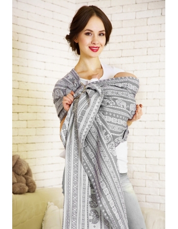 Слинг с кольцами Mums Era "Elephant", графит