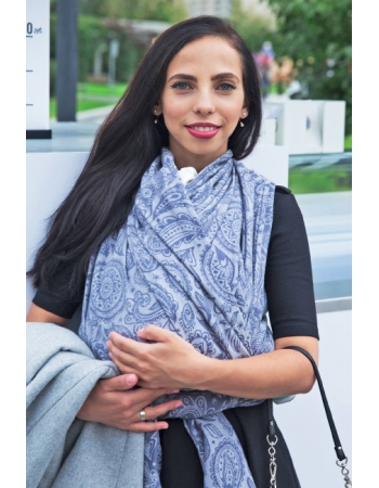 Слинг-шарф Velina, Grey Paisley