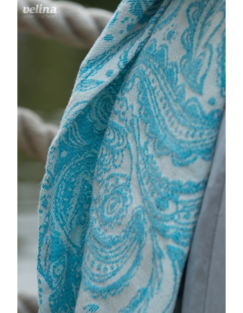 Слинг-шарф Velina, Aquamarine Paisley