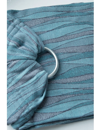 Слинг с кольцами Velina, Mint Waves