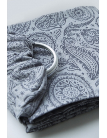 Слинг с кольцами Velina, Grey Paisley