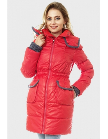 Зимняя слингокуртка Gerda 3в1, коралл