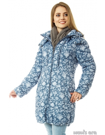 Зимняя слингокуртка Ingrid 3в1, синие ягоды