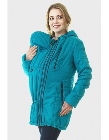 Слингокуртка демисезонная Chelsea 3в1, морская волна