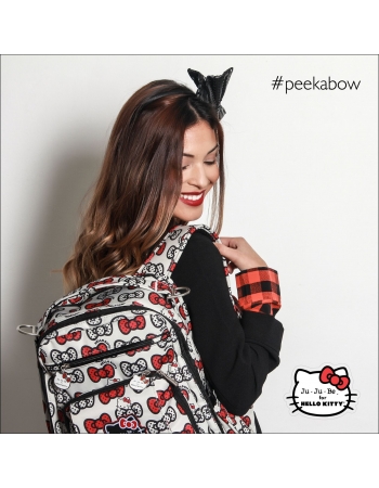 Рюкзак для мамы Ju-Ju-Be - Be Right Back, Hello Kitty Peek a Bow