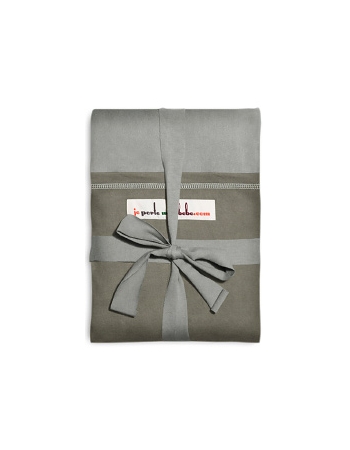 Слинг-шарф JPMBB трикотажный, цвет "светло-серый-оливковый"