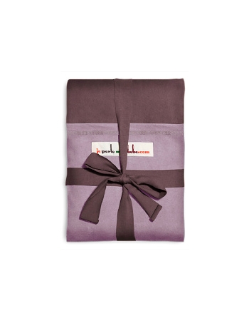 Слинг-шарф JPMBB трикотажный, цвет "коричневый-лавандовый"