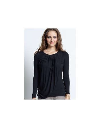 Топ для кормления Mothers en Vogue "Goddess Drape", цвет черный