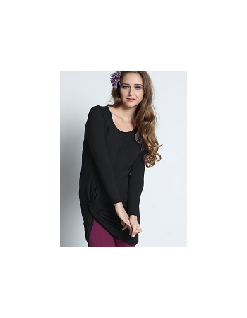 Туника для кормления Mothers en Vogue "Sol-Luna", цвет черный