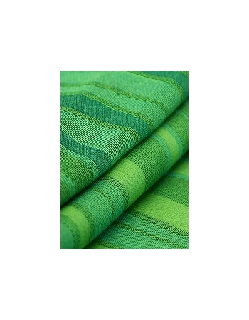 Слинг-шарф Didymos, Waves Lime (волны лайм)