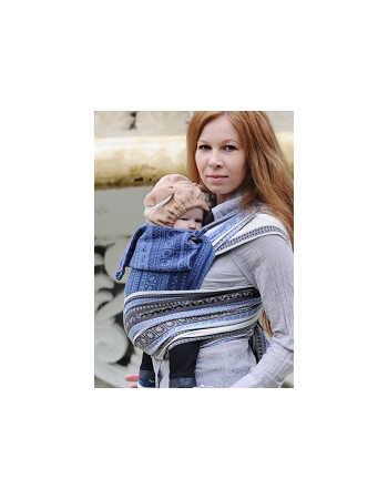 Май-слинг Ellevill Zara Infinity / Zara Tricolor Blue