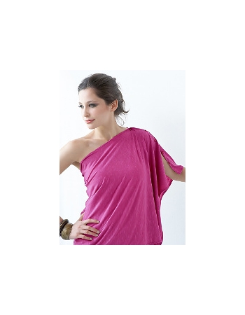 Пончо для кормления Mothers en Vogue из бамбука, цвет малиновый