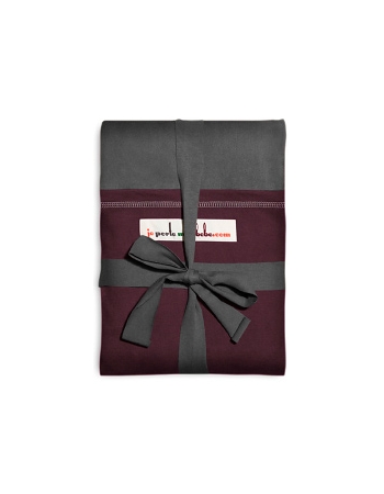 Слинг-шарф JPMBB трикотажный, цвет "антрацит-сливовый"