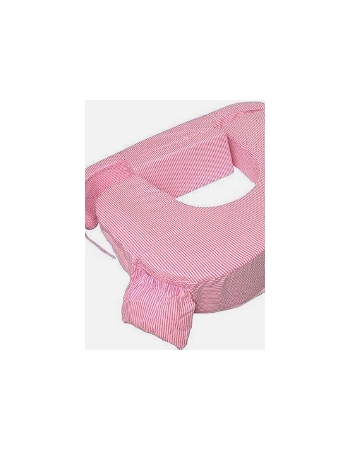 Подушка для кормления двойни "Розовые полосы"
