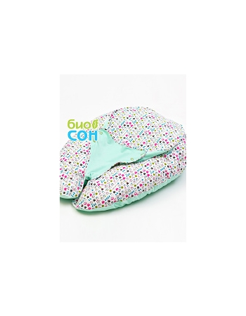 Подушка для кормления новорожденных Babymoov "Зверюшки" заленые