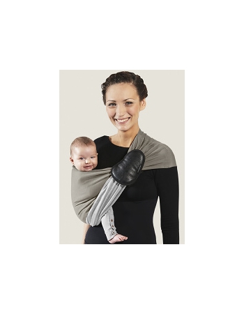 Слинг с кольцами JPMBB трикотажный, цвет " светло-серый-оливковый"