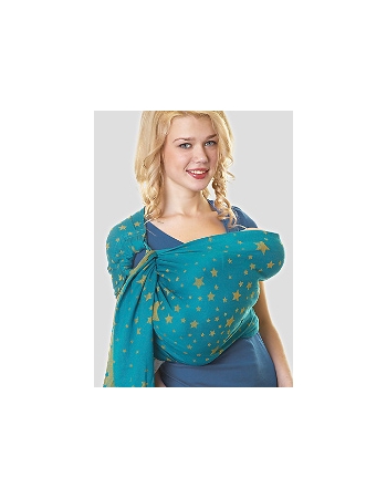 Слинг с кольцами Mum's Era "Звездное небо", петроль