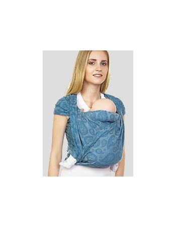 Слинг-шарф Mum's Era "Пейсли", индиго