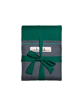 Слинг-шарф JPMBB трикотажный, цвет "зеленый - синесерый"