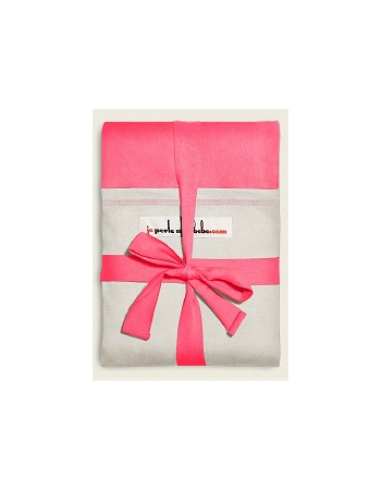 Слинг-шарф JPMBB трикотажный, цвет "бубль-гум - экрю"