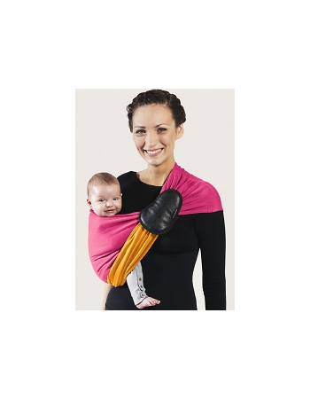 Слинг с кольцами JPMBB трикотажный, цвет "манго-фуксия"