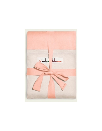 Слинг-шарф JPMBB трикотажный, цвет "светло-розовый - экрю"