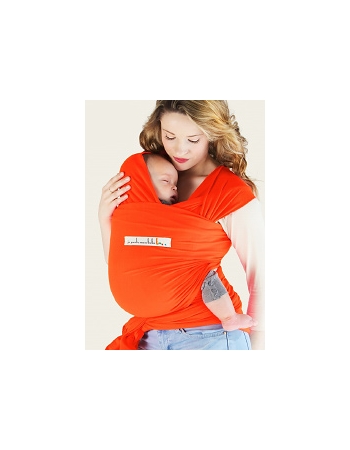 Слинг-шарф JPMBB трикотажный Basic, Fluo Orange