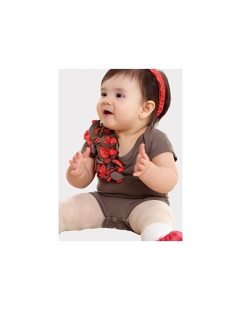 Боди Mothers en Vogue  Love Notes для малыша светло-серый (Cobblestone)