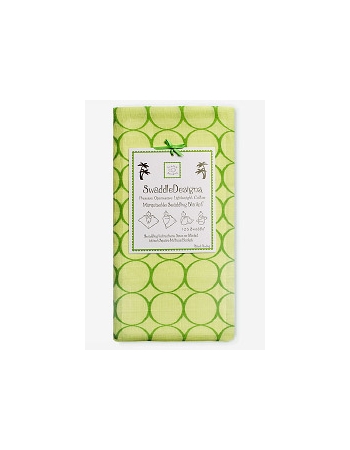 Пеленка детская тонкая SwaddleDesigns Маркизет Pure Green Mod C