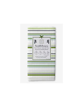 Пеленка детская тонкая SwaddleDesigns Маркизет PG Stripes