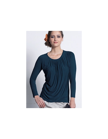 Топ для кормления Mothers en Vogue "Goddess Drape", Mood Indigo