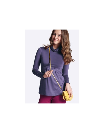 Топ для кормления Mothers en Vogue Must Have Turtleneck, сиреневый (Purple Ash)
