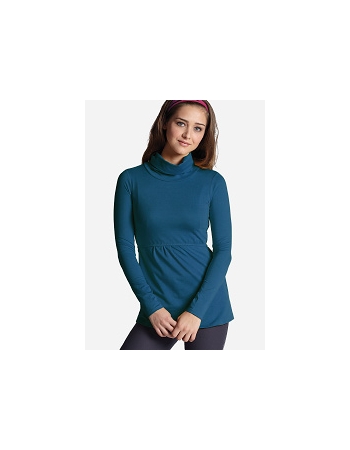 Топ для кормления Mothers en Vogue Must Have Turtleneck, синий (Arctic Teal)