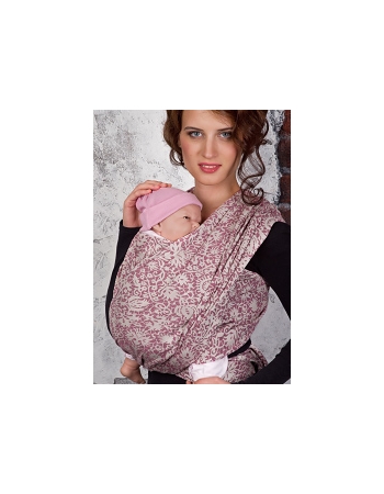 Слинг-шарф Diva Milano c коноплей, Rose Antico