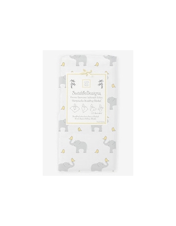 Пеленка детская тонкая SwaddleDesigns Маркизет PY Elephant/Chickies