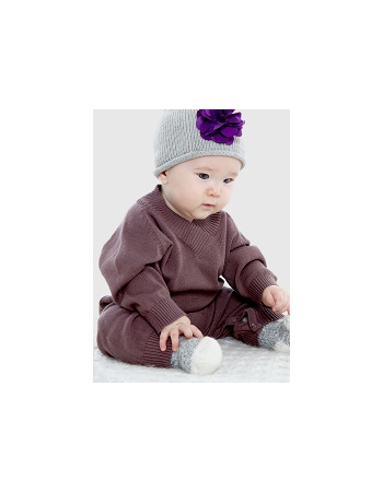 Комбинезон детский Brooke's, коричневый