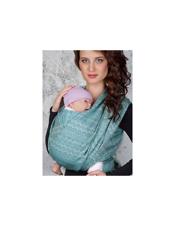 Слинг-шарф Diva Milano, Etna Mare со льном