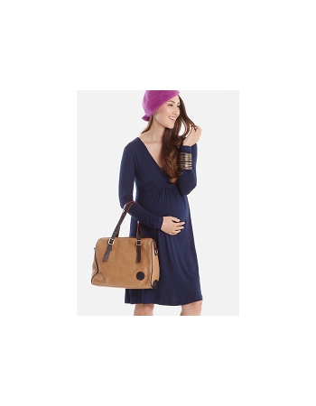 Платье для кормящих Mothers en Vogue Sophie Swing, индиго