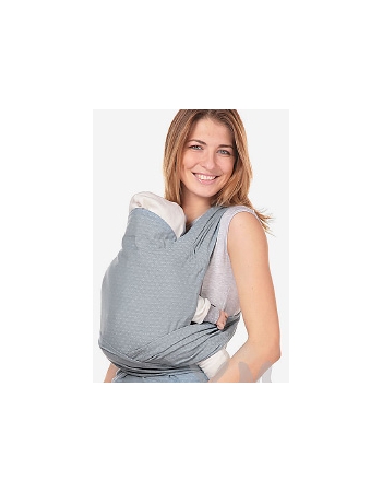 Май-слинг YammyMammy (ямми мамми) тканый, цвет "серый/серый"