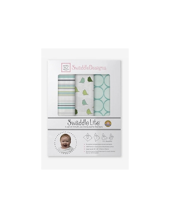 Набор пеленок SwaddleDesigns SwaddleLite Jewel Tone Turquoise