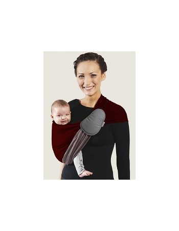 Слинг с кольцами JPMBB трикотажный, цвет "бордо - коричневый"