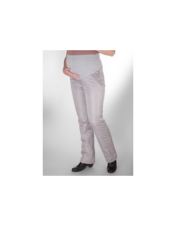 Брюки утепленные для беременных Diva , цвет Nebbia
