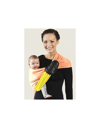 Слинг с кольцами JPMBB трикотажный, цвет "персиковый - лимонад"