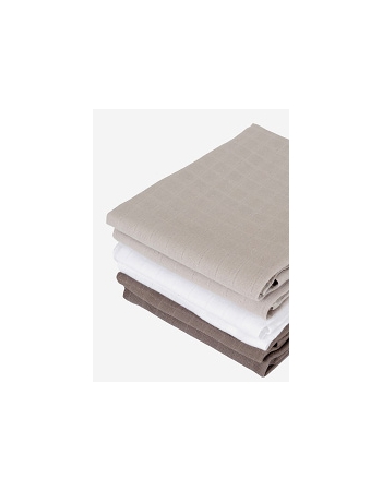 Комплект муслиновых пеленок для новорожденных Jollein, fuchsia/pink/white