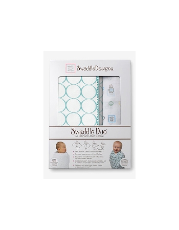 Набор пеленок SwaddleDesigns Swaddle Duo SC Peace/LV/SW