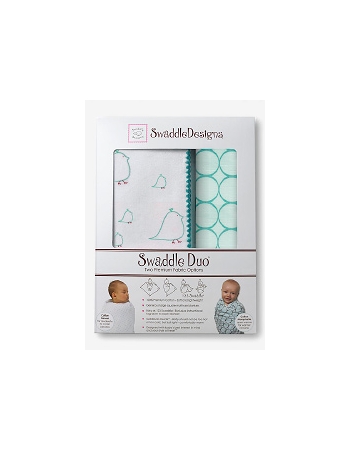 Набор пеленок SwaddleDesigns Swaddle Duo SC Big Chickies