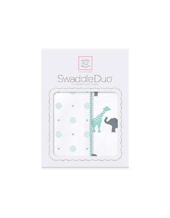 Набор пеленок SwaddleDesigns Swaddle Duo SC Circus Fun