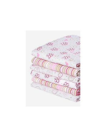 Комплект муслиновых пеленок для новорожденных Jollein, Flower girl
