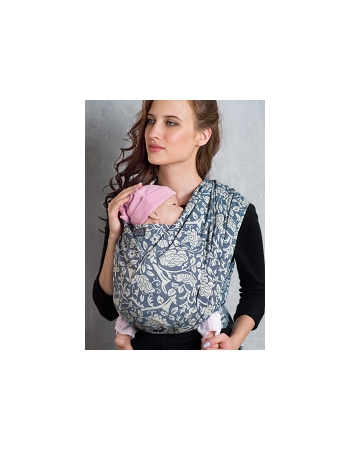 Слинг-шарф Diva Milano, Rose Eclipse со льном и шелком